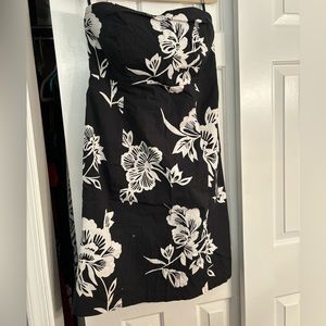 Strapless Gap dress